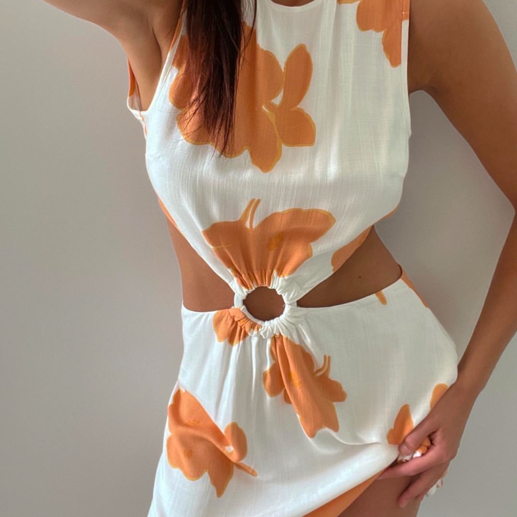 Sabo Skirt Backless Mini Dress! Size Xs